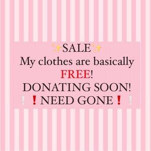 PICK YOUR OWN PRICE SALE💟